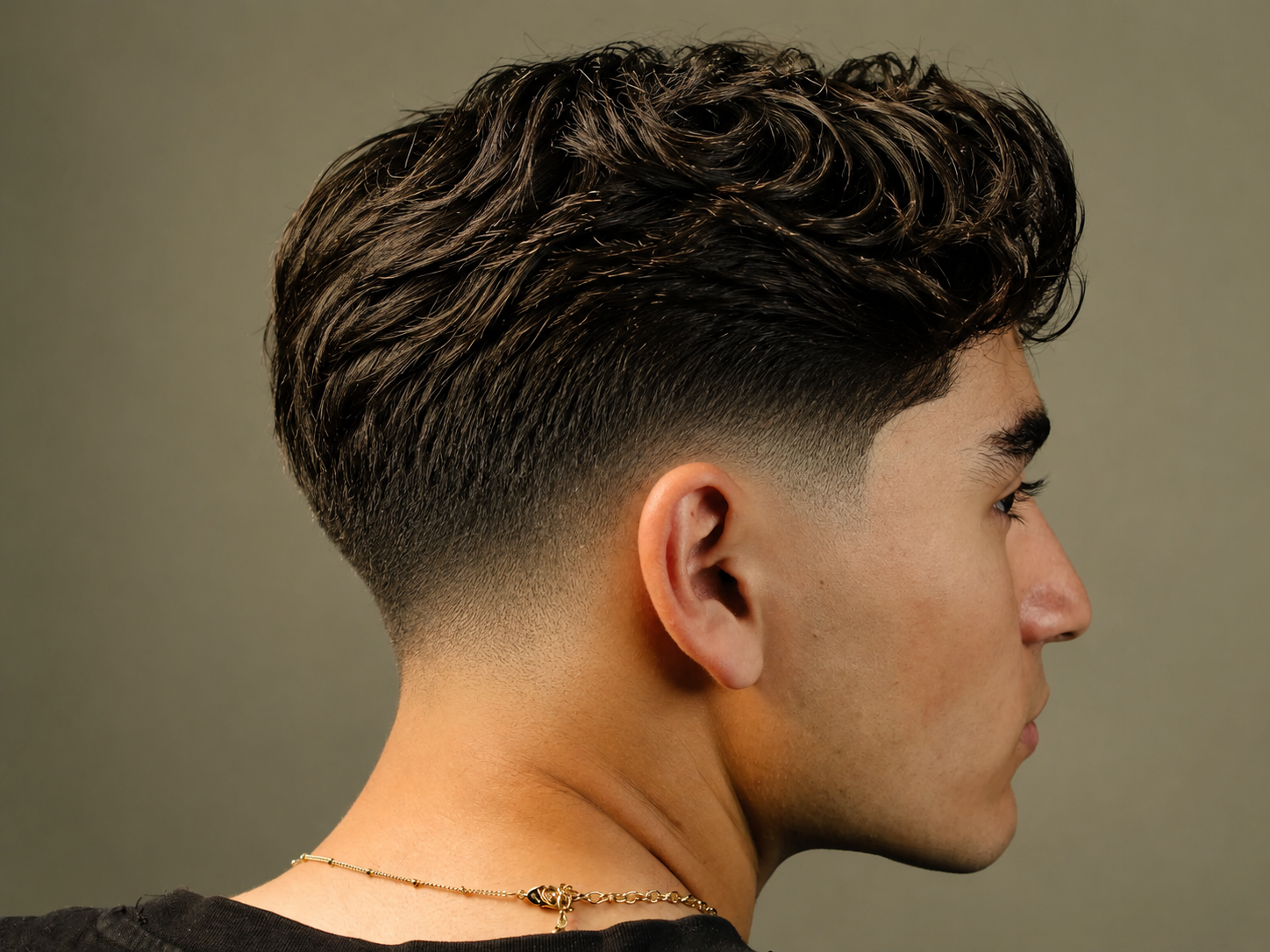 Coupe homme nette et structurée après passage chez Barber Concept Nantes