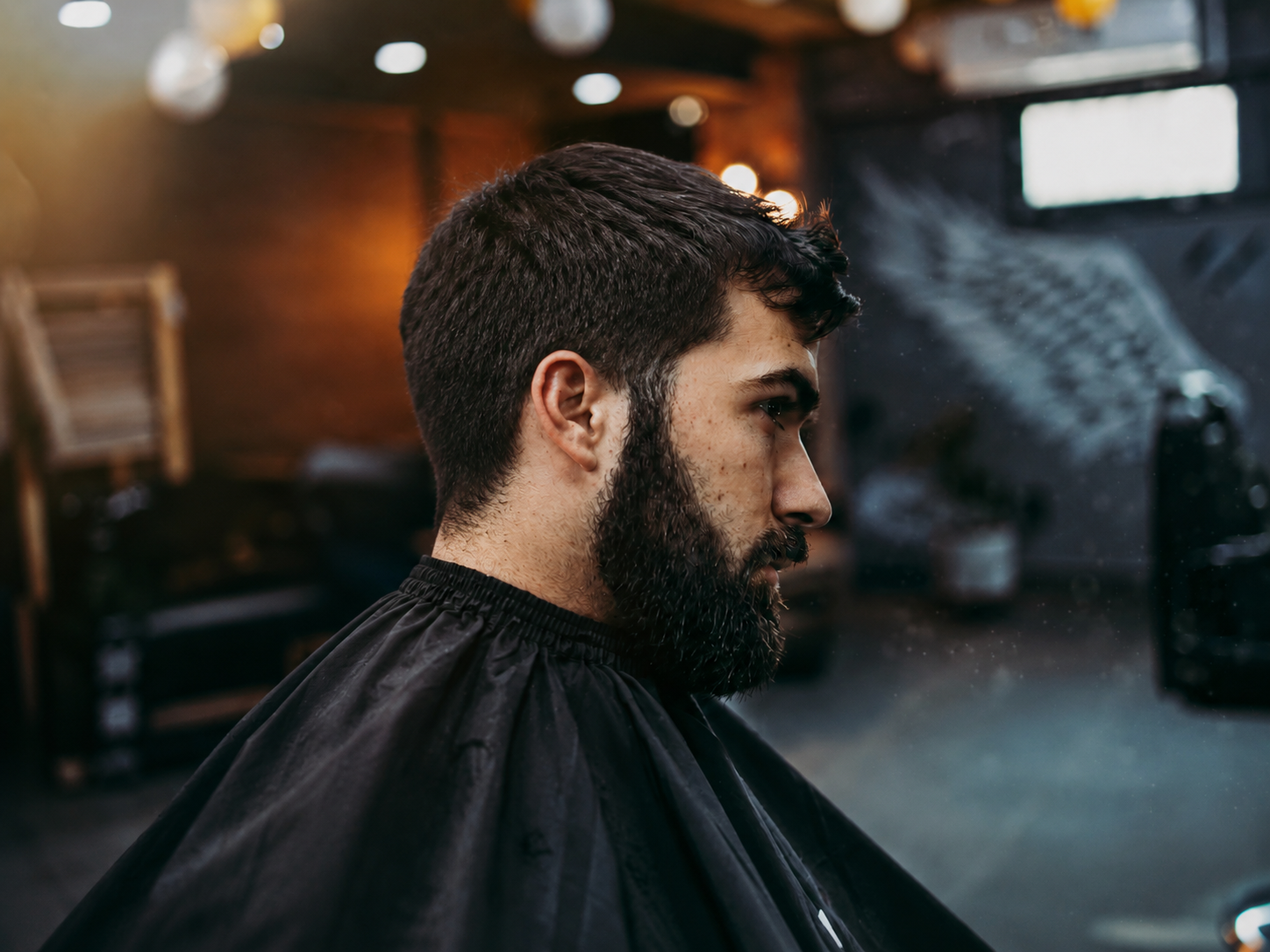 Cheveux avant coloration et soin réparateur au salon