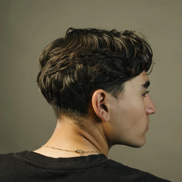 Coupe homme structurée par Barber Concept Nantes